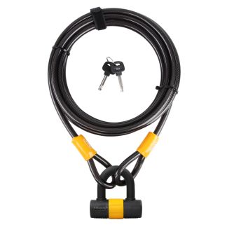 VINZ Kinabalu Kabelschloss - 12mm x 5 Meter